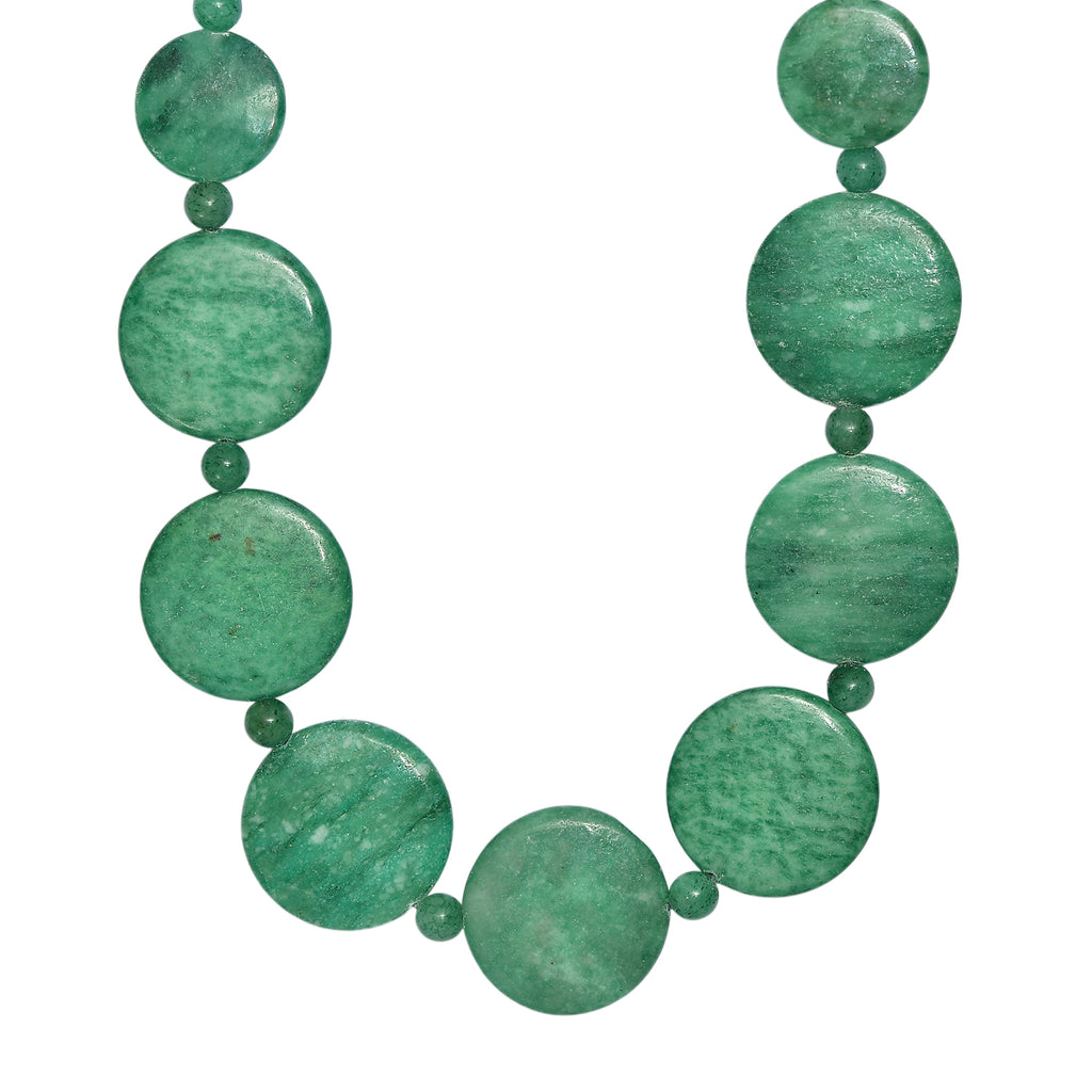 EverTrue - Rainforest Jasper Beads Necklace (Size - 18+1 Ext) 690.00 Ct._8544892