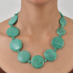 EverTrue - Rainforest Jasper Beads Necklace (Size - 18+1 Ext) 690.00 Ct._8544892_1