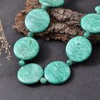 EverTrue - Rainforest Jasper Beads Necklace (Size - 18+1 Ext) 690.00 Ct._8544892_2