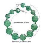 EverTrue - Rainforest Jasper Beads Necklace (Size - 18+1 Ext) 690.00 Ct._8544892_5