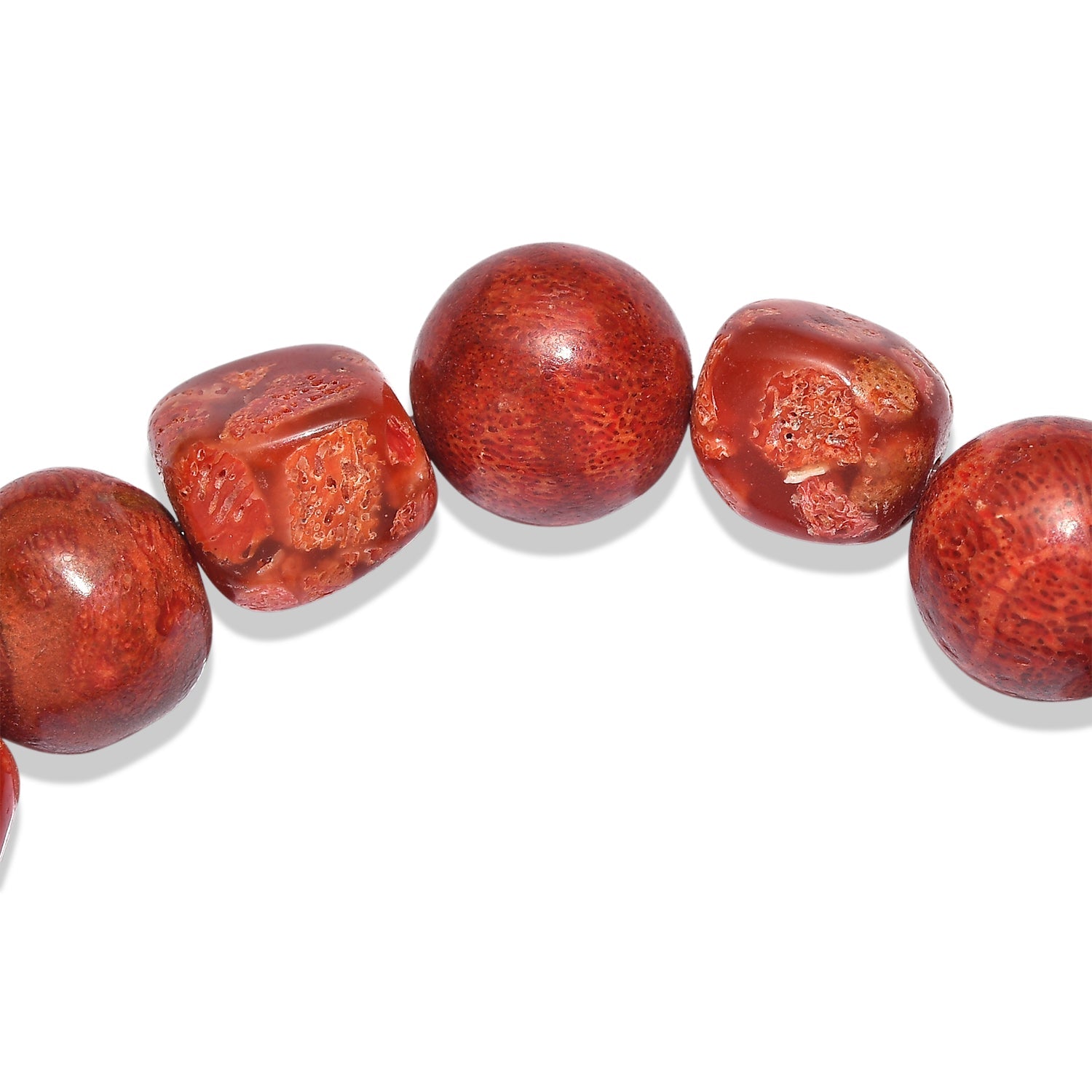 Sponge Coral Adjustable Bracelet 135.00 Ct. V32363723 4