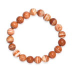 Red Malachite Adjustable Bracelet 145.00 Ct._8544976_4