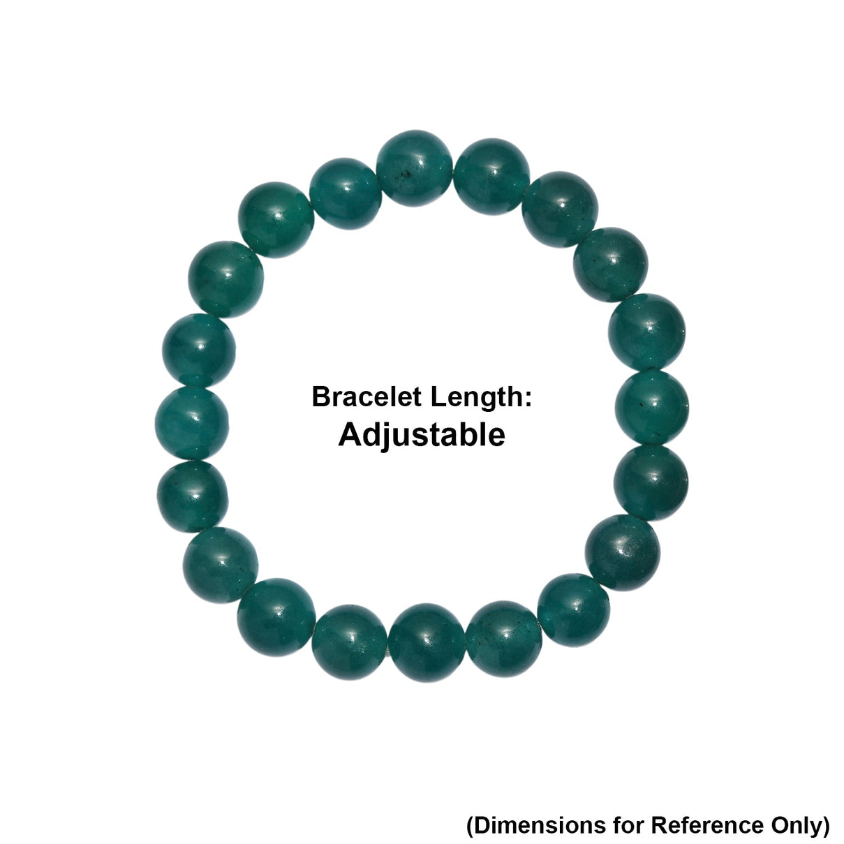 Green Agate Adjustable Bracelet 145.00 Ct. V32362888 5