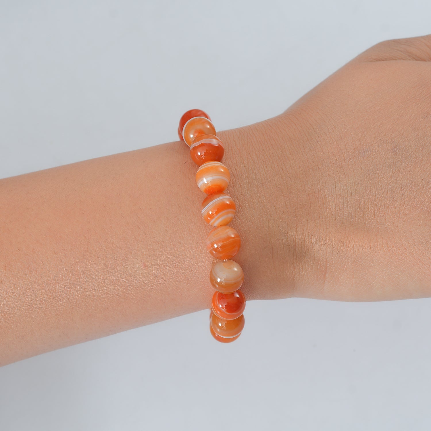 Banded Agate Adjustable Beads Bracelet 140.00 Ct. 8545004 2