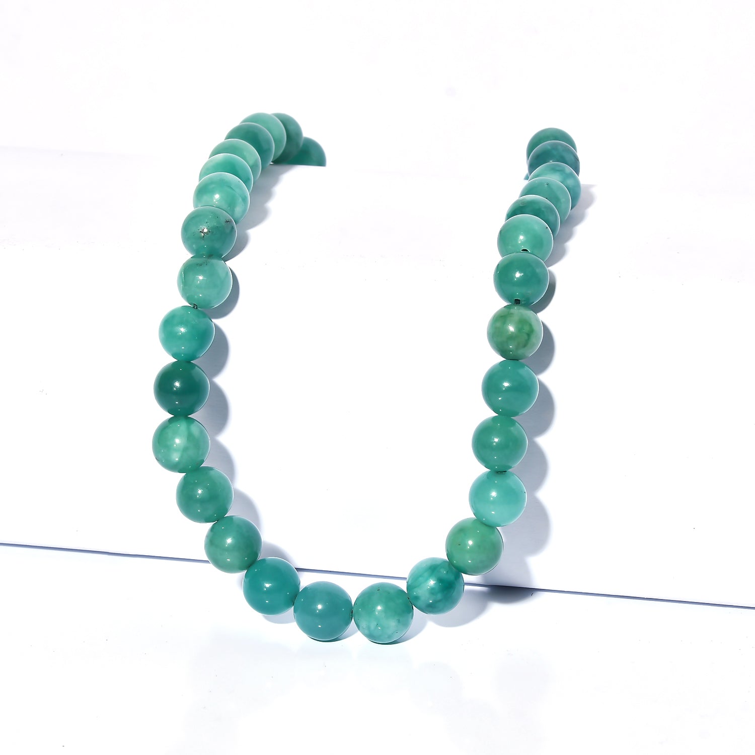 EverTrue - Green Agate Necklace (Size - 18+2 Ext) in Yellow Gold Tone 315.00 Ct. V32533464 0