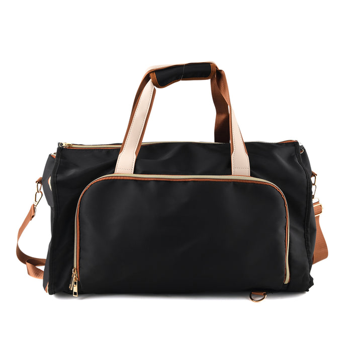 3 in 1 Weekend Bag with Suit/Dress Carrier &amp; Rucksack - Black 8545202 1