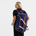 Travel Holdall Duffle Bag with Suit-Dress HolderFCarry Handles with Adjustable Shoulder Strap - Blue_8545203_3