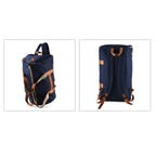 Travel Holdall Duffle Bag with Suit-Dress HolderFCarry Handles with Adjustable Shoulder Strap - Blue_8545203_5