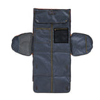 Travel Holdall Duffle Bag with Suit-Dress HolderFCarry Handles with Adjustable Shoulder Strap - Blue_8545203_7