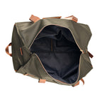 Travel Holdall Duffle Bag with Suit-Dress HolderFCarry Handles with Adjustable Shoulder Strap - Green_8545210_6