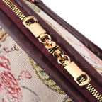Designer Closeout - Tapestry Large Handbag With Detachable Shoulder Strap - Floral_8545247_5