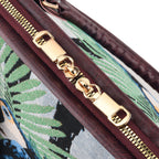 Designer Closeout - Tapestry Large Handbag With Detachable Shoulder Strap - Bird_8545262_5