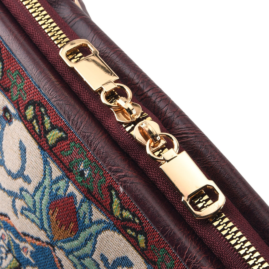 Designer Closeout - Tapestry Large Handbag With Detachable Shoulder Strap - Elephant_8545270_5