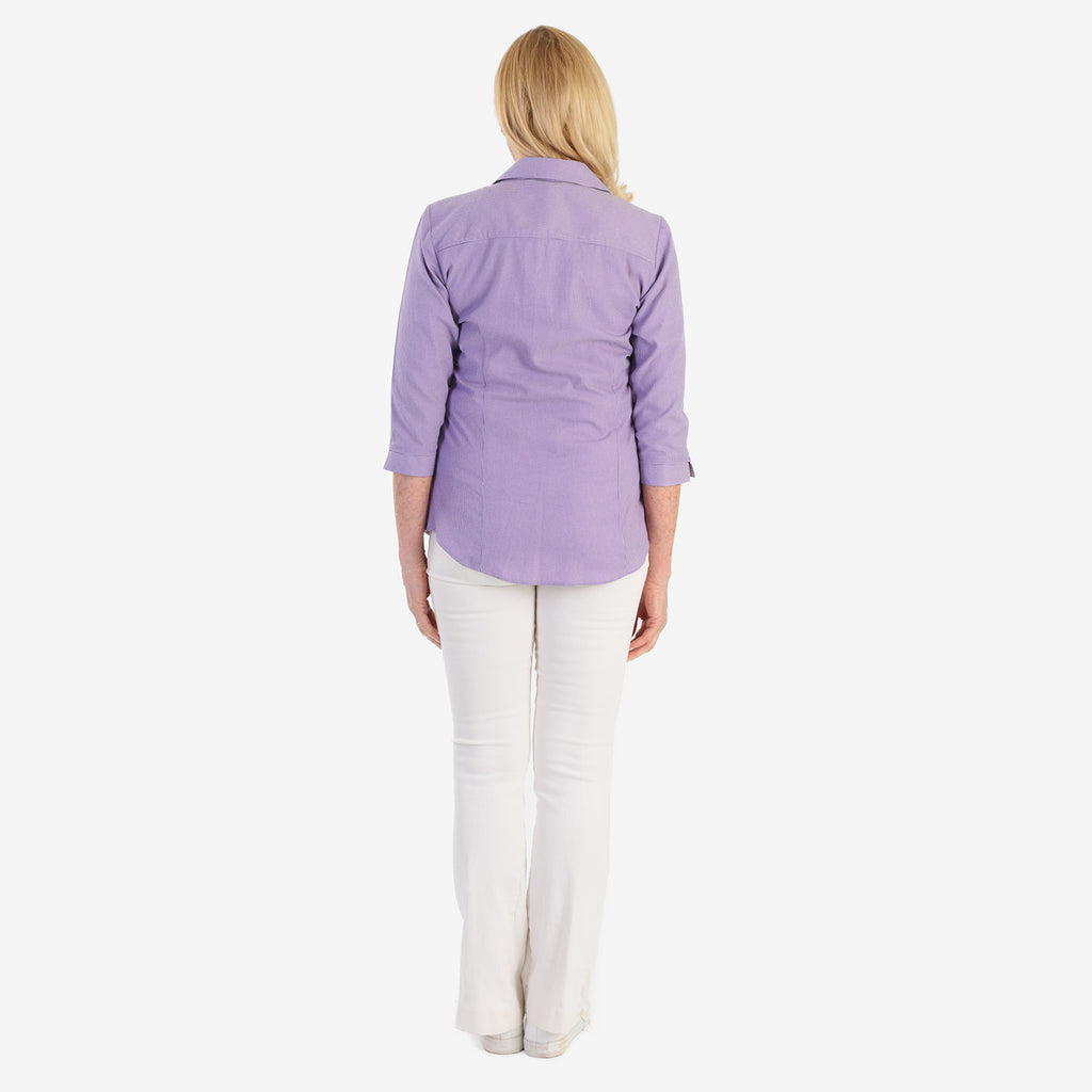 Marina Kaneva Pocket Shirt (Size 16) - Purple_8546904_5