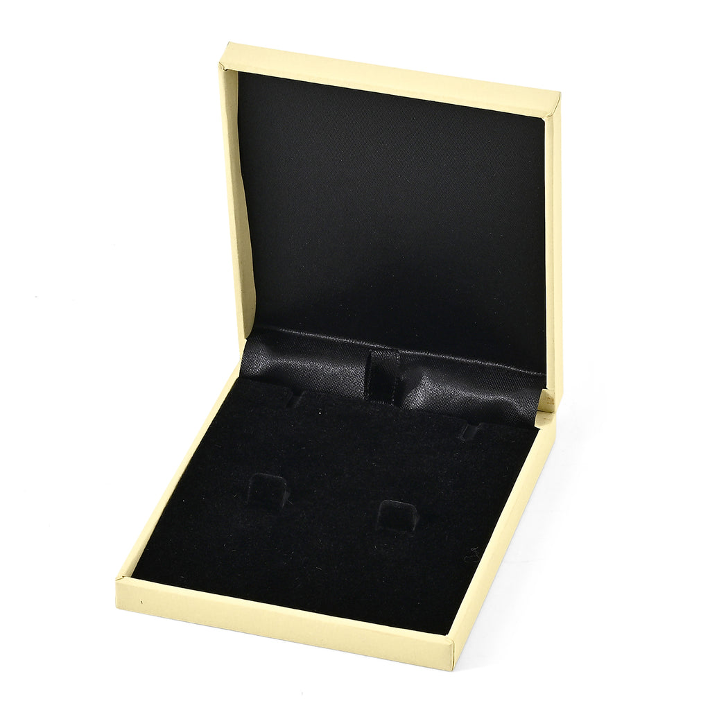 EverTrue Patterned Jewellery Box (Size 7x8x1 cm) - Yellow_8547709