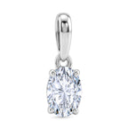 Luxuriant - Lab Grown Diamond (SI) Pendant in Rhodium Overlay Sterling Silver 0.50 Ct._8548533