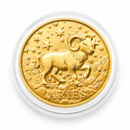Celestial Zodiac Collection - Aries 24k Gold Coin Collectibles_8548666