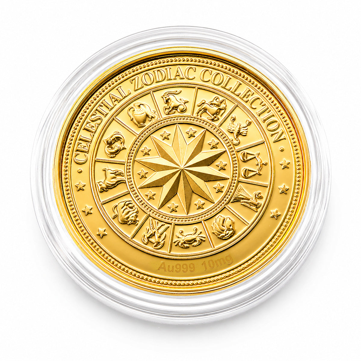 Celestial Zodiac Collection - Aries 24k Gold Coin Collectibles 8548666 4