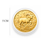 Celestial Zodiac Collection - Aries 24k Gold Coin Collectibles_8548666_4