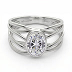Luxuriant - SGL Certified (SI/G-H) Lab Grown Diamond Solitaire Ring in Rhodium Overlay Sterling Silver 2.00 Ct._8550455