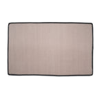 Bliss and Beyond Cotton Memory Foam Bathroom Mat with Gripex and Latex Non Slip Backing (Size 53x86cm) - Black_8551043_5