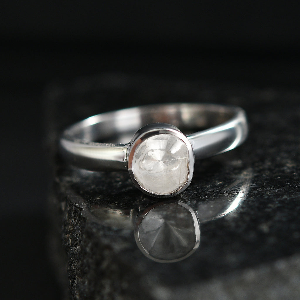 Luxuriant - Lab Grown Diamond Ring in Rhodium Overlay Sterling Silver 0.20 Ct._8551439_2