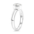 Luxuriant - Lab Grown Diamond Ring in Rhodium Overlay Sterling Silver 0.20 Ct._8551439_3