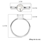 Luxuriant - Lab Grown Diamond Ring in Rhodium Overlay Sterling Silver 0.20 Ct._8551439_5