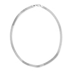 Italian Made - Sterling Silver Bismark Necklace (Size - 18) with Lobster Clasp_8552907_4