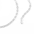 Sterling Silver Drop Chain (Size - 18) with Lobster Clasp_8552911_2