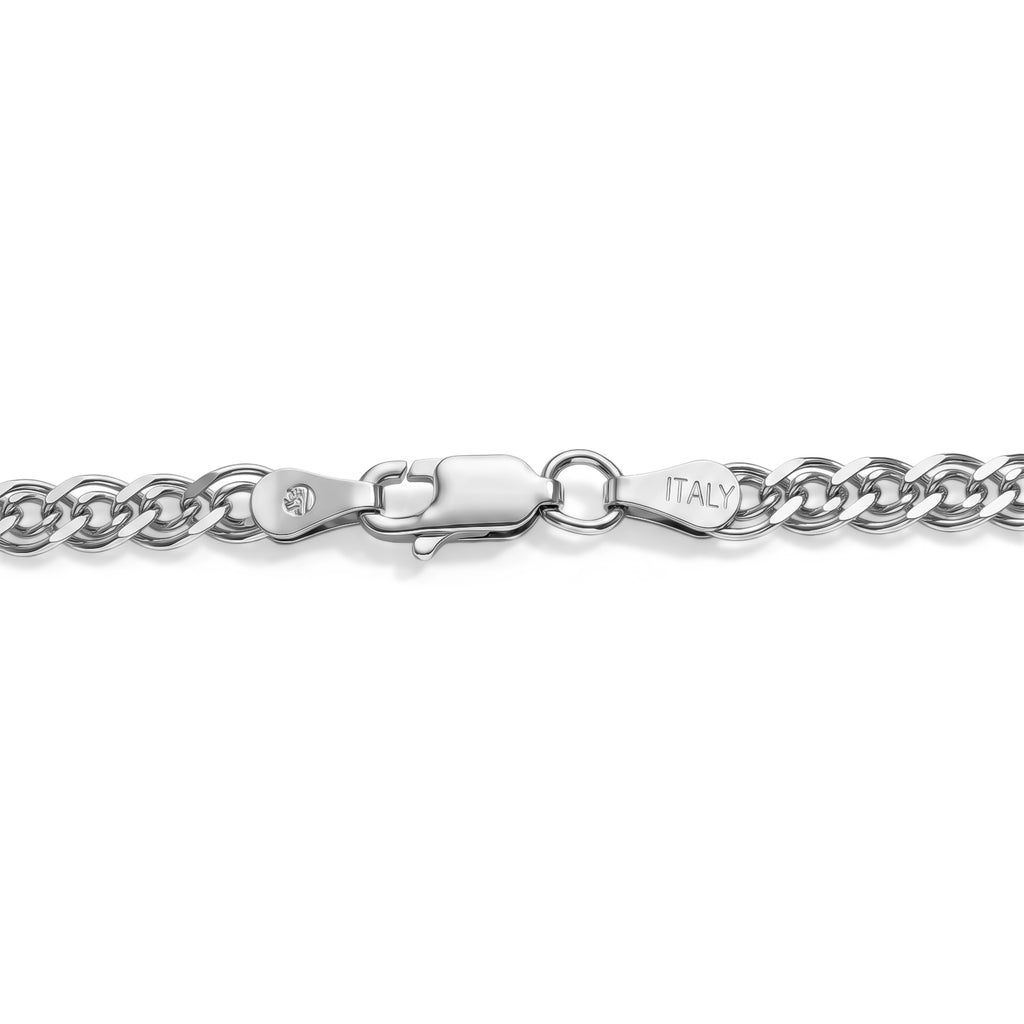 Sterling Silver Nonna Chain (Size - 20) with Lobster Clasp, 8.56 Gms._8552929_1