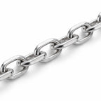 Italian Made - Rhodium Overlay Sterling Silver Marina Anchor Necklace (Size - 24) with Lobster Clasp_8552955_3