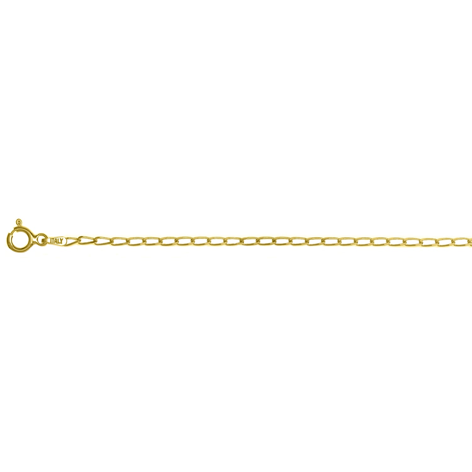 Yellow Gold Plated Sterling Silver Grumetta Rada Chain (Size - 30) with Lobster Clasp V32531633 0