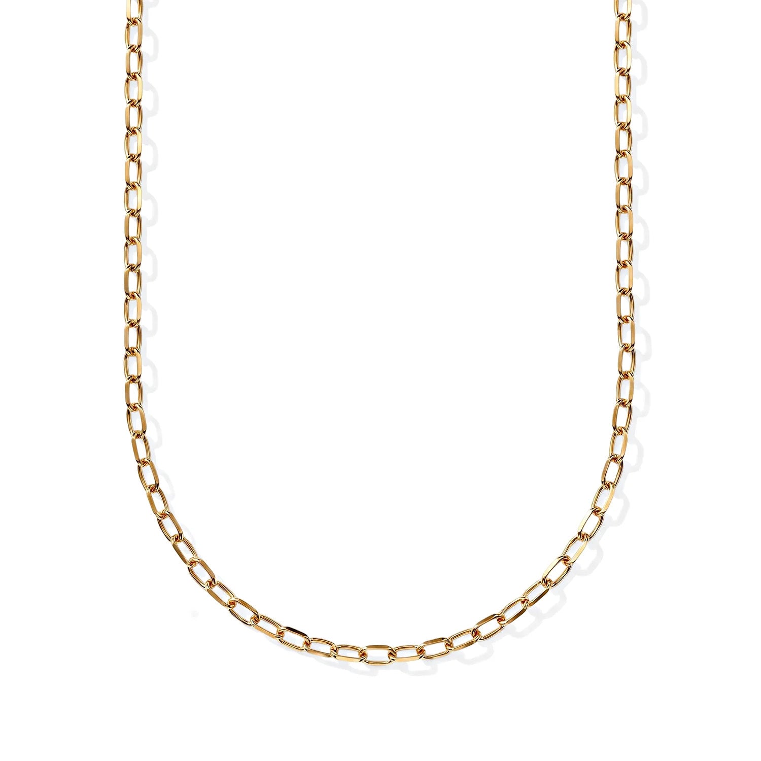 Italian Made - Yellow Gold Plated Sterling Silver Marina Anchor Necklace (Size - 20) with Lobster Clasp V32527383 0