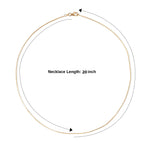 Italian Made - Yellow Gold Plated Sterling Silver Marina Anchor Necklace (Size - 20) with Lobster Clasp_8553038_6