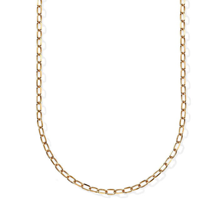 Italian Made - Yellow Gold Plated Sterling Silver Marina Anchor Necklace (Size - 24) with Lobster Clasp V32740317 1
