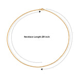 Italian Made- Yellow Gold Plated Sterling Silver Franco Chain (Size - 20) with Lobster Clasp_8553047_7