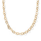 Yellow Gold Plated Sterling Silver Drop Chain (Size - 20) with Lobster Clasp_8553059
