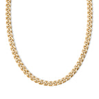 Italian Made-Yellow Gold Plated Sterling Silver Nonna Chain (Size - 18) with Lobster Clasp, 7.81 Gms._8553062