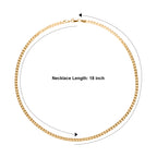 Italian Made-Yellow Gold Plated Sterling Silver Nonna Chain (Size - 18) with Lobster Clasp, 7.81 Gms._8553062_3