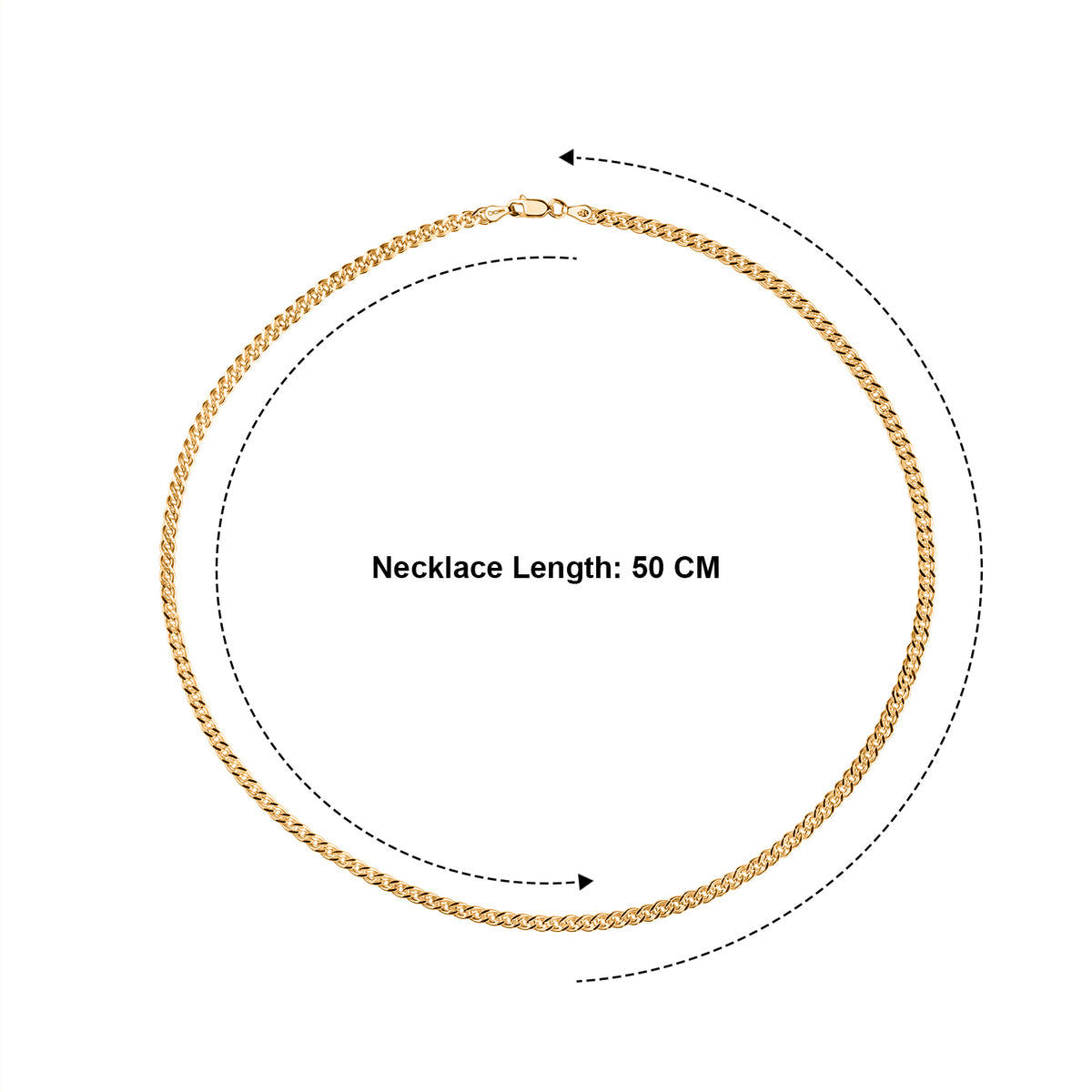 Italian Made-Yellow Gold Plated Sterling Silver Nonna Chain (Size - 20) with Lobster Clasp, 8.56 Gms. V32606194 3