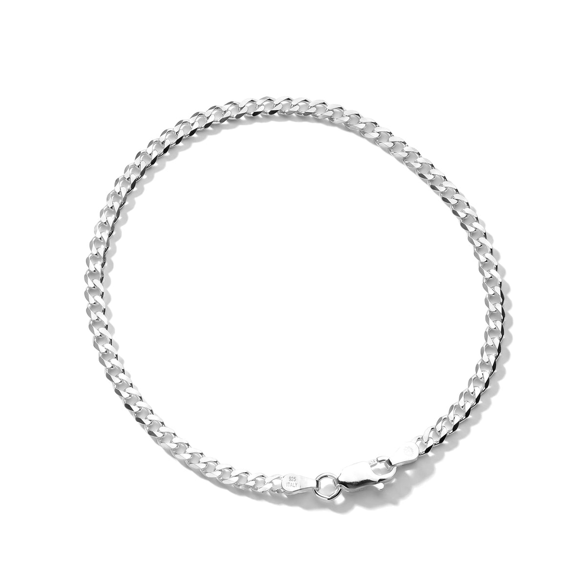 Sterling Silver Bracelet (Size - 7.5) with Lobster Clasp V32515805 0