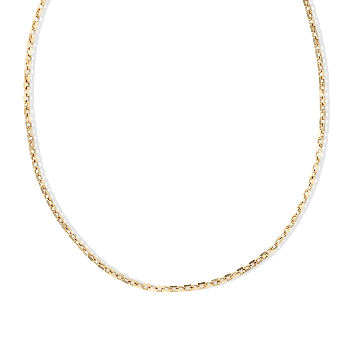 Italian Made- Yellow Gold Plated Sterling Silver Rolo Chain (Size - 18) with Lobster Clasp V32513523 0