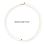 Italian Made- Yellow Gold Plated Sterling Silver Rolo Chain (Size - 18) with Lobster Clasp_8553628_5