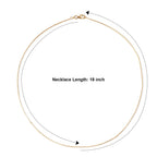 Italian Made- Yellow Gold Plated Sterling Silver Rolo Chain (Size - 18) with Lobster Clasp_8553628_6