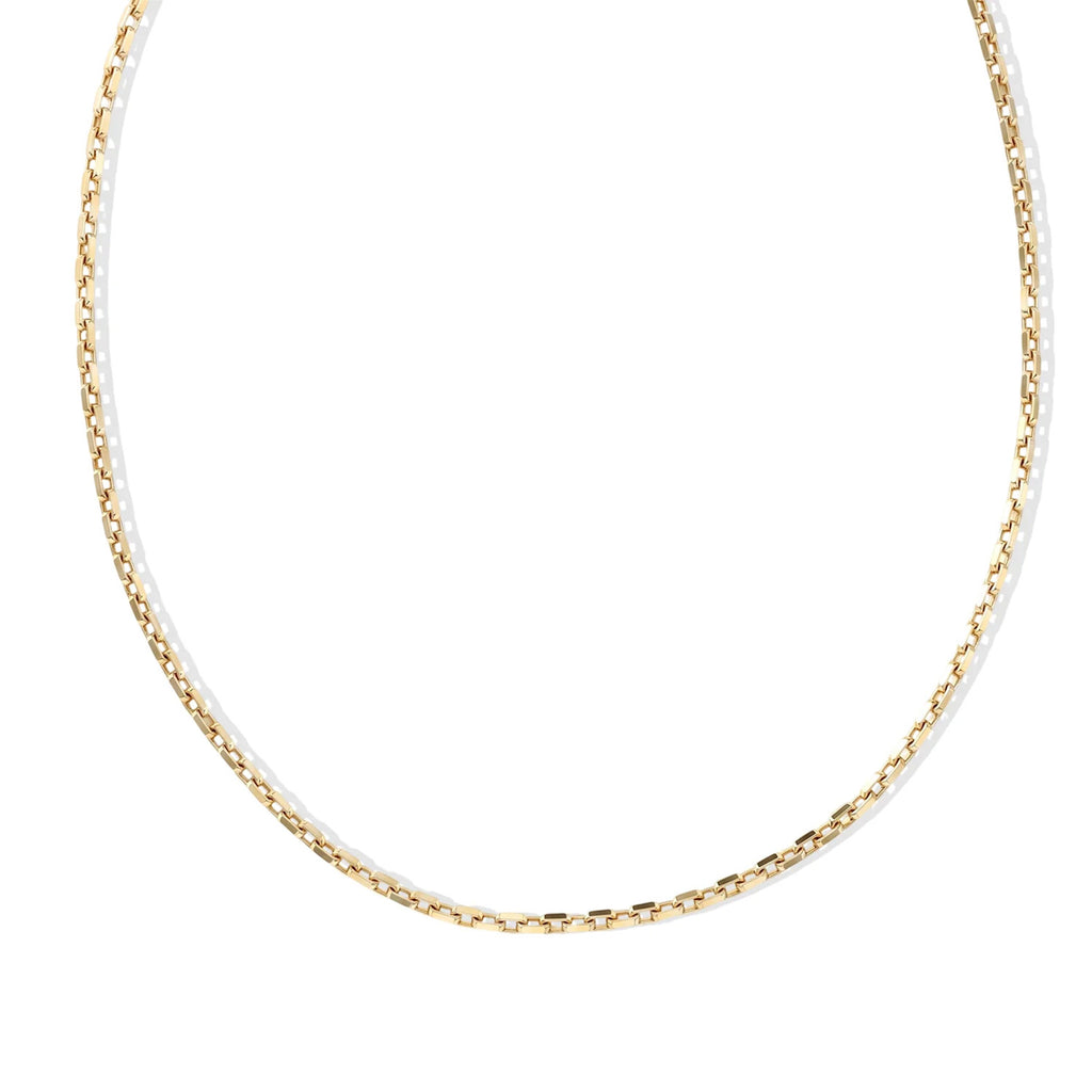 Italian Made- Yellow Gold Plated Sterling Silver Rolo Chain (Size - 30) with Lobster Clasp_8553690
