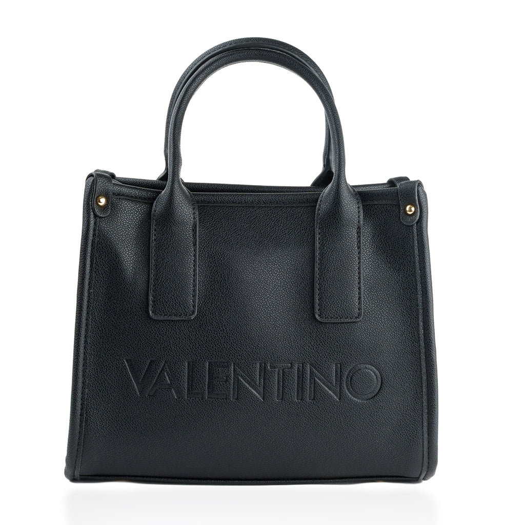 Mario Valentino Textured Handbag - Black_8555336