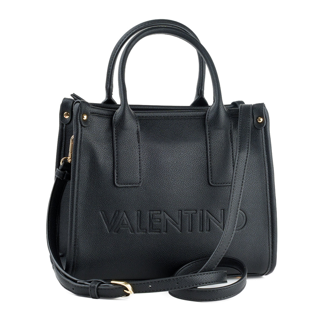 Mario Valentino Textured Handbag - Black_8555336_1