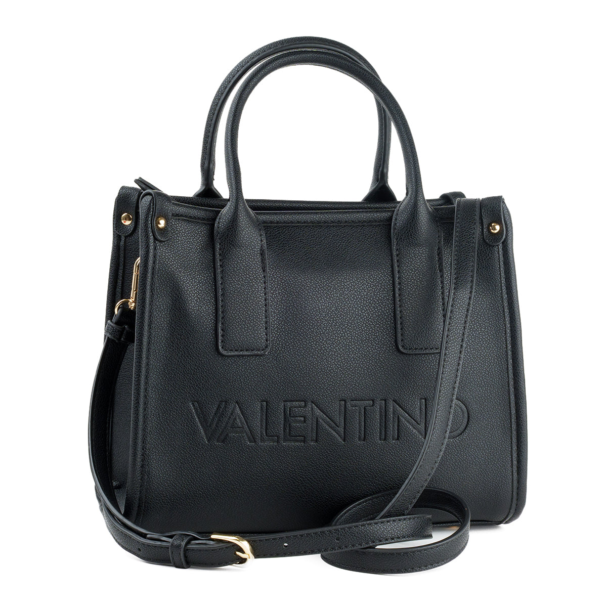 Mario Valentino Textured Handbag - Black 8555336 1