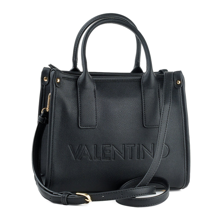 Mario Valentino Textured Handbag - Black V32621873 2